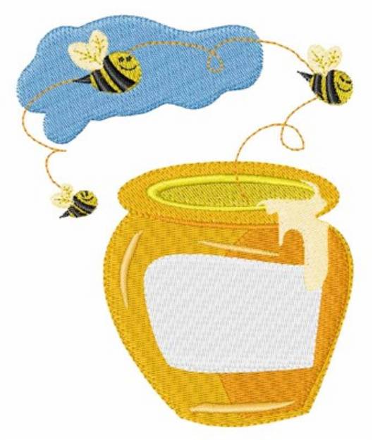 Picture of Honey Pot Machine Embroidery Design
