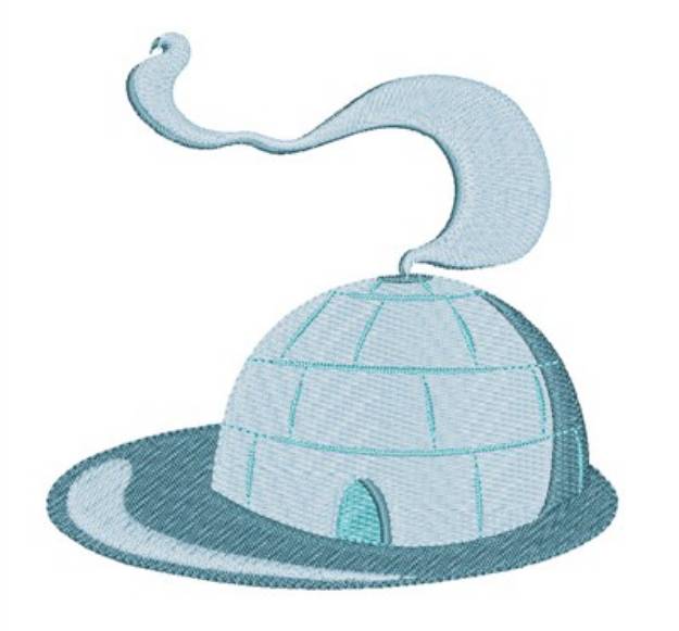 Picture of Igloo Machine Embroidery Design
