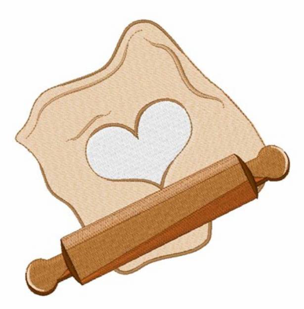 Picture of Dough Rolling Pin Machine Embroidery Design