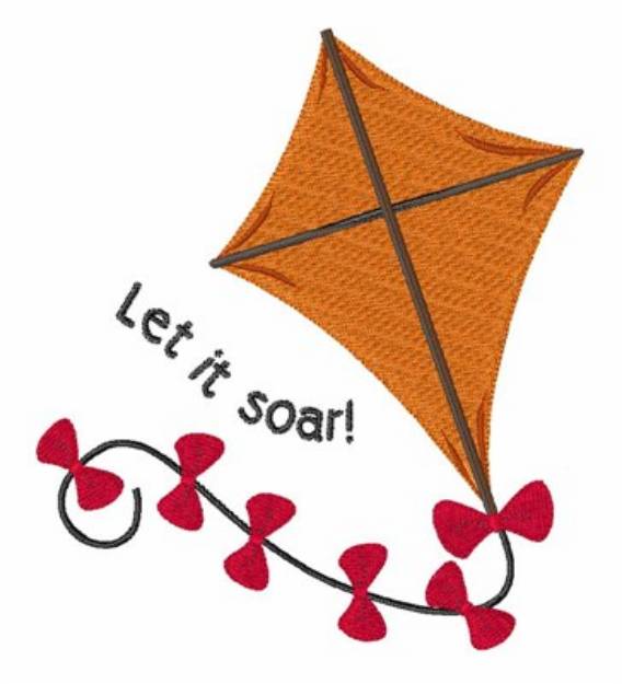 Picture of Let It Soar Machine Embroidery Design