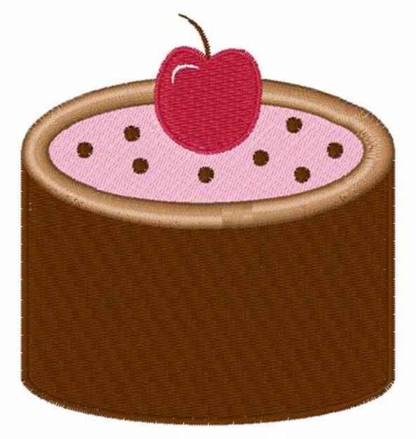 Picture of Cherry Cake Machine Embroidery Design