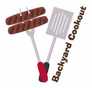 Picture of Backyard Cookout Machine Embroidery Design