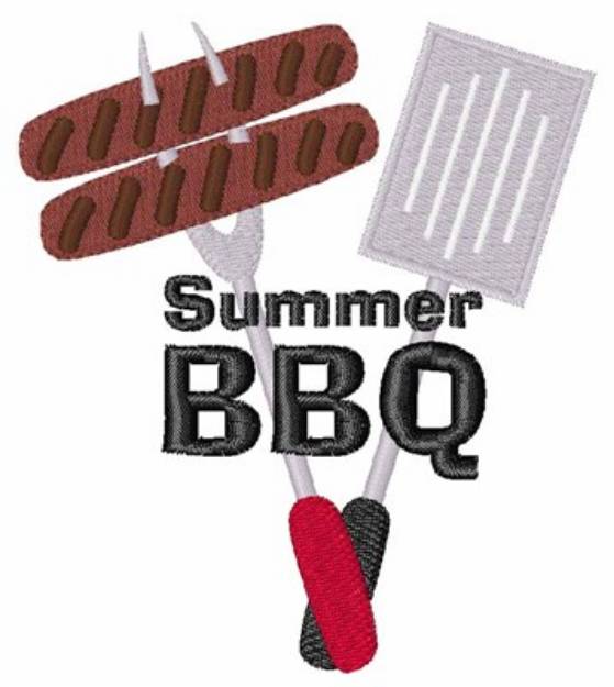 Picture of Summer BBQ Machine Embroidery Design