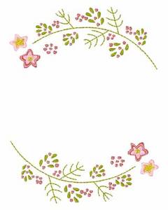 Picture of Floral Circle Machine Embroidery Design