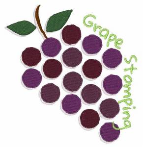 Picture of Grape Stomping Machine Embroidery Design