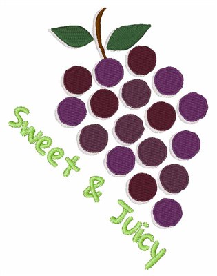 Sweet & Juicy Machine Embroidery Design