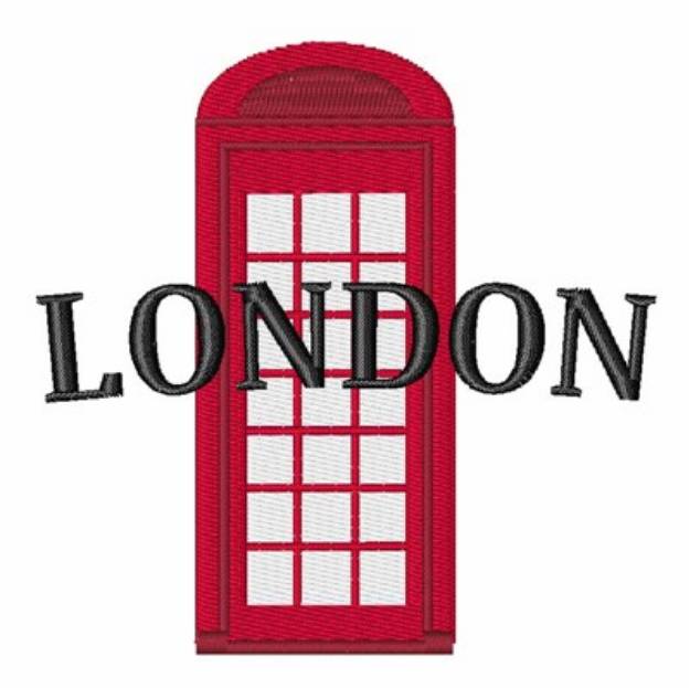 Picture of London Machine Embroidery Design