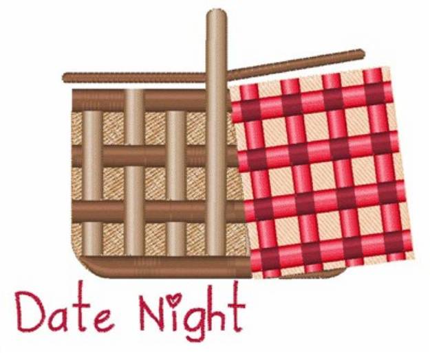Picture of Date Night Machine Embroidery Design