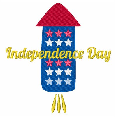 Independence Day Machine Embroidery Design