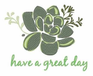 Picture of A Great Day Machine Embroidery Design