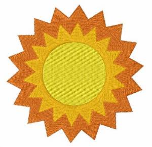 Picture of Sun Shine Machine Embroidery Design