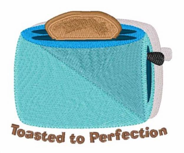 Picture of Toasted To Perfection Machine Embroidery Design