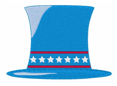 Patriotic Hat Machine Embroidery Design