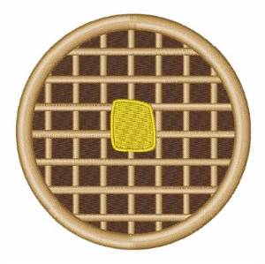 Picture of Breakfast Waffle Machine Embroidery Design