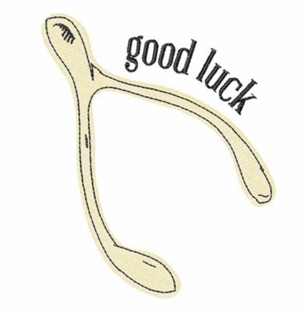 Picture of Good Luck Machine Embroidery Design
