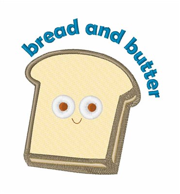 Bread And Butter Machine Embroidery Design