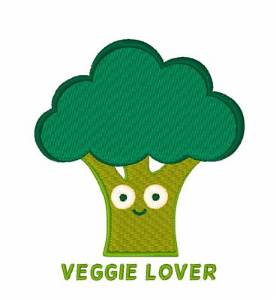 Picture of Veggie Lover Machine Embroidery Design