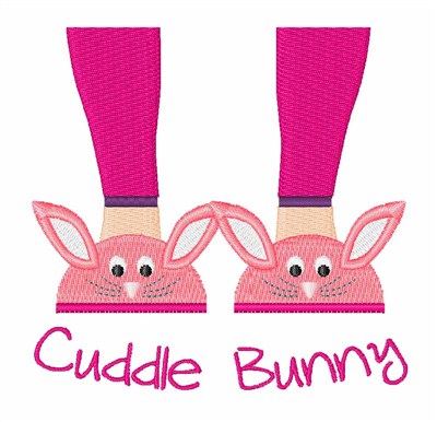 Cuddle Bunny Machine Embroidery Design