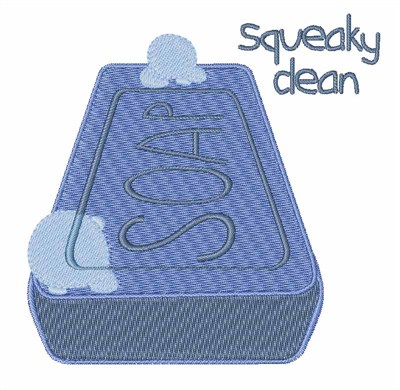 Squeaky Clean Machine Embroidery Design