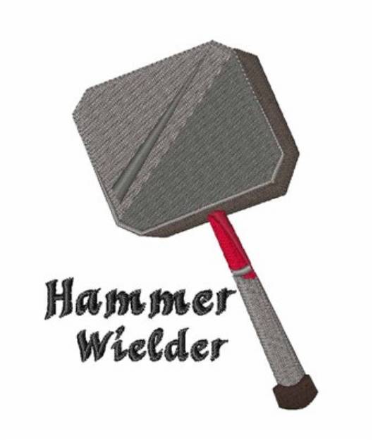 Picture of Hammer Wielder Machine Embroidery Design