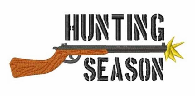 Picture of Hunting Season Machine Embroidery Design