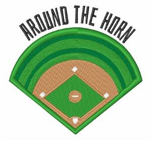 Picture of Around The Horn Machine Embroidery Design