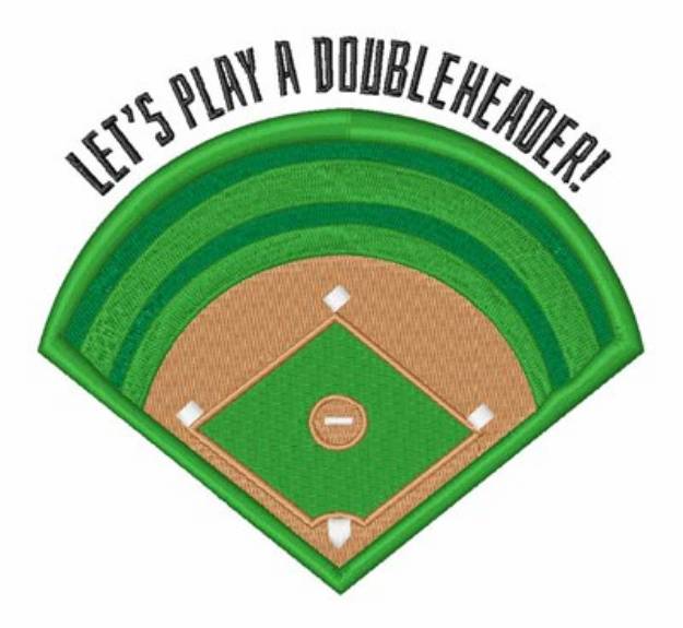 Picture of A Doubleheader Machine Embroidery Design
