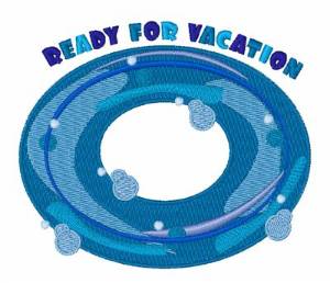 Picture of Ready For Vacation Machine Embroidery Design