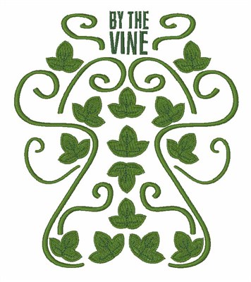 By The Vine Machine Embroidery Design