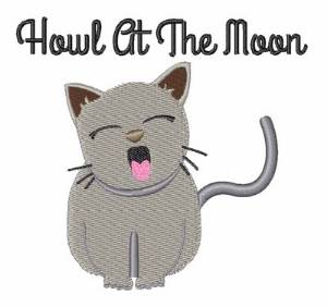 Picture of Howl At Moon Machine Embroidery Design
