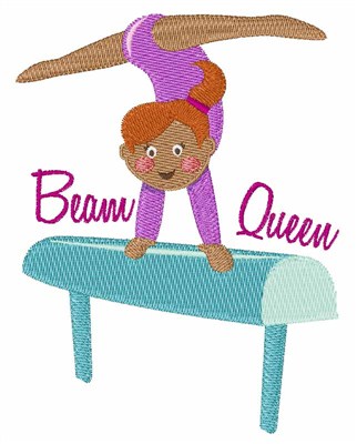 Beam Queen Machine Embroidery Design