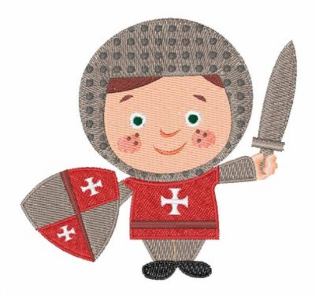 Picture of Little Knight Machine Embroidery Design