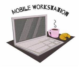 Picture of Mobile Workstation Machine Embroidery Design