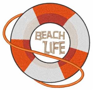 Picture of Beach Life Machine Embroidery Design