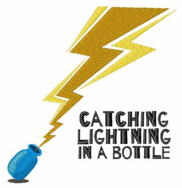 Picture of Catching Lightning Machine Embroidery Design