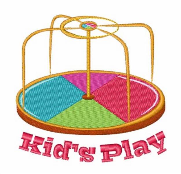 Picture of Kids Play Machine Embroidery Design