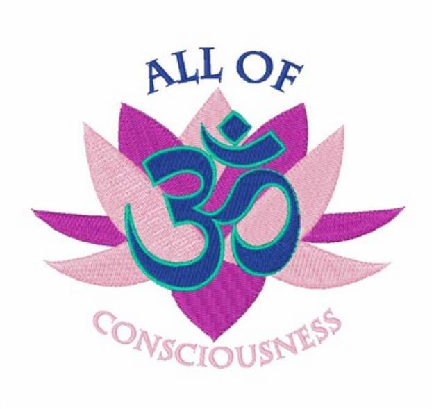Picture of All Of Consciousness Machine Embroidery Design