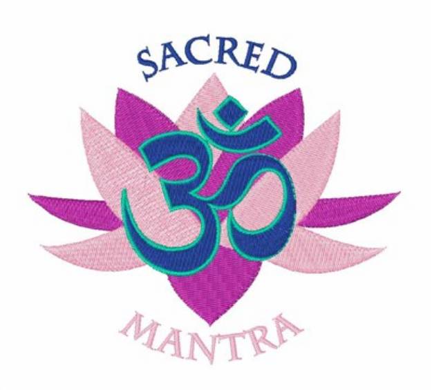 Picture of Sacred Mantra Machine Embroidery Design