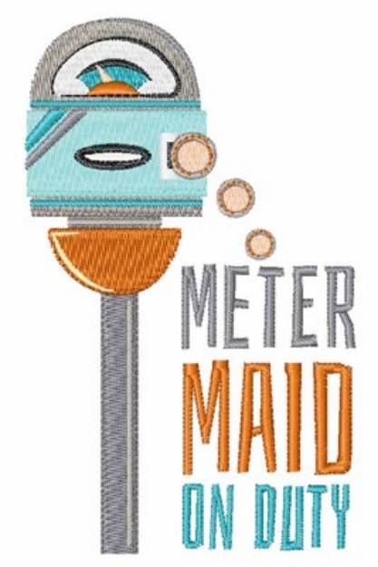 Picture of Meter Maid Machine Embroidery Design