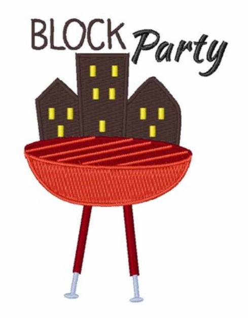 Picture of Block Party Machine Embroidery Design