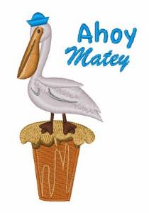 Picture of Ahoy Matey Machine Embroidery Design