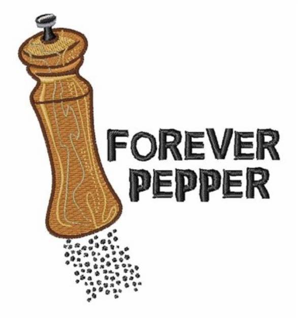 Picture of Forever Pepper Machine Embroidery Design