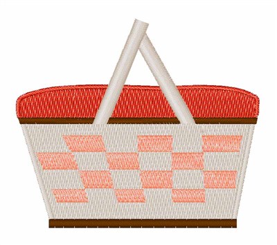 Picnic Basket Machine Embroidery Design