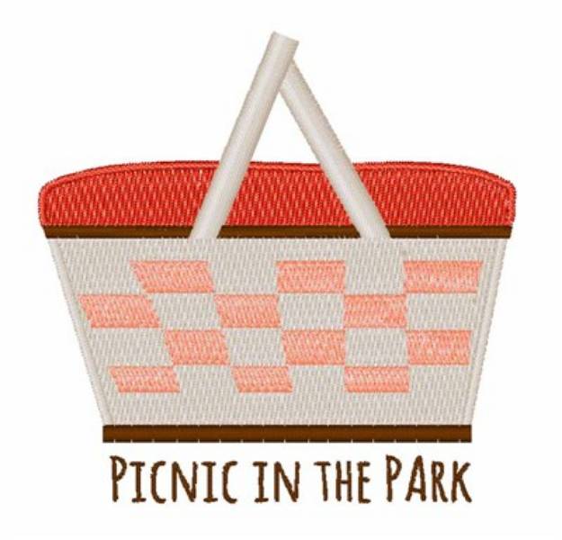 Picture of Picnic In Park Machine Embroidery Design