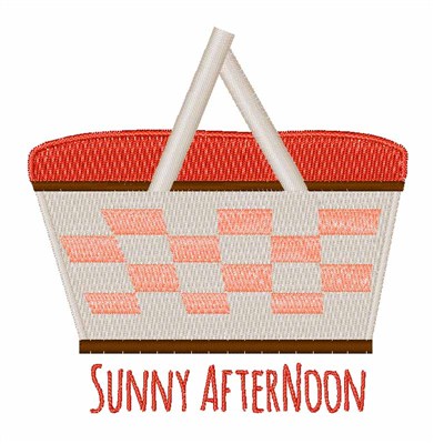 Sunny Afternoon Machine Embroidery Design
