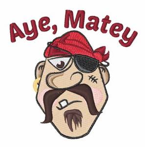 Picture of Aye Matey Machine Embroidery Design