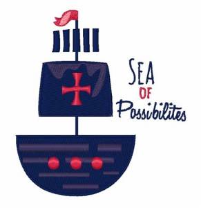 Picture of Sea Of Possibilities Machine Embroidery Design