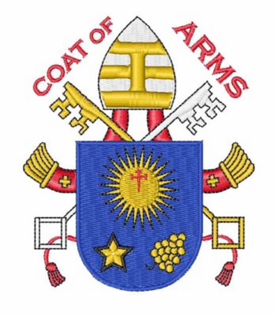 Picture of Coat Of Arms Machine Embroidery Design