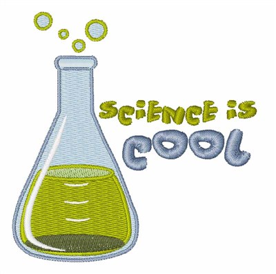 Science Is Cool Machine Embroidery Design