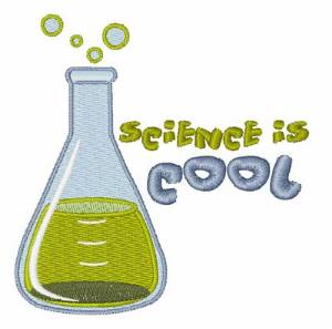 Picture of Science Is Cool Machine Embroidery Design